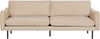 Sofa Set 5-Sitzer VINTERBRO Samtstoff Beige mit Ottomane Bild 4