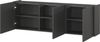 Germania Mehrzweckschrank 1019-547 GW-Piana, in Graphit, mit Türdämpfung, 138 x 45 x 25 cm (BxHxT) Bild 3