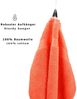 Betz Handtuch Set 6-TLG. Handtuch-Set Premium, 100% Baumwolle (6-St), Farbe Blutorange Bild 4