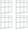 vidaXL Pflanzennetze 4 Stk. U-Rahmen Stahl 3281506 Bild 2