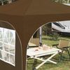 vidaXL Pop-up Partyzelt 290 x 290 x 245 cm Taupe 42019861 Bild 4