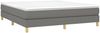 Boxspringbett Dunkelgrau 160x200 cm Stoff [3120623] Bild 3