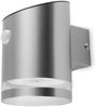 Smartwares Solare Außen‑Wandleuchte mit Bewegungsmelder – Warmweißes Licht – LED 75 lm – Wassergeschützt – Kabellos – Solarbeleuchtung für Eingang, Terrasse, Fassade oder Weg – 10.045.82 Bild 2
