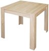 Tisch Bistro & Bankett / Pit / 80x80, Holzfarben, 80 x 75 x 80 cm Bild 5