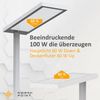 Northpoint LED Stehlampe Bürolampe 100W Bewegungsmelder Tageslichtweiß dimmbar Timer Bild 2