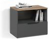 Livinity® Kommode Piave, Anthrazit/Sonoma, mit klappe (1 St) Bild 1
