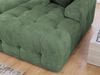 luma-home Wohnlandschaft U-Form 6-Sitzer, raffinierte Steppungen, Chenille-Bezug in Grün, 323 x 161 x 79 cm Bild 5