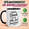 Momentals Tasse Abschied Kollege – Vielen Dank für die tolle Zeit zusammen – Geschenk, Gratis Versand · Links-&Rechtshänder · Spülmaschinenfest Bild 4
