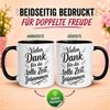 Momentals Tasse Abschied Kollege – Vielen Dank für die tolle Zeit zusammen – Geschenk, Gratis Versand · Links-&Rechtshänder · Spülmaschinenfest Bild 3