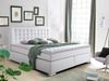 Möbel-Eins ISABELL PLUS Boxspringbett weiß 180x200 cm, Härtegrad 3 Bild 3