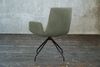 KAWOLA Stuhl NEW CHARME Drehstuhl Esszimmersessel Cord olivgrün 87 x 66 x 59 cm Bild 5