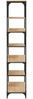 vidaXL Bücherregal Sonoma-Eiche 81x36x176 cm Holzwerkstoff 836224 Bild 4