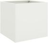 vidaXL Pflanzkübel 2 Stk. Weiß 42x40x39 cm Stahl 841550 Bild 4