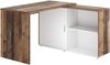 Schreibtisch >VALLEY< in Old Style dunkel-weiß Perl - 118x75x124,5cm (BxHxT) Bild 3