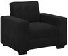 vidaXL 3-tlg. Sofagarnitur mit Kissen Schwarz Samt 3324672 Bild 4