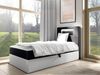 Boxspringbett 'Gladino Junior 1' schwarz 80x200 cm Rechts Bild 2