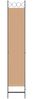vidaXL 3-teiliger Raumteiler Beige 120 x 220 cm Stoff 42039203 Bild 5