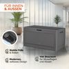 Casaria Auflagenbox Kissenbox Aufbewahrungsbox Rato Grau Bild 4