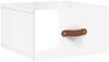 vidaXL Wand-Nachttische 2 Stk. Hochglanz-Weiß 35x35x20 cm 829777 Bild 3