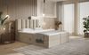 AX LIVING Boxspringbett Bonio I 120cm für höchsten Schlafkomfort Beige Bild 2