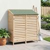 vidaXL Garten Shed Natur 106 x 56 x 113,5 cm Massivholz aus Fichte 42033456 Bild 3