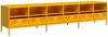 vidaXL TV-Schrank Senfgelb 202x39x43,5 cm Kaltgewalzter Stahl 3307158 Bild 2