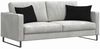 vidaXL Sofakissen 2 pcs Schwarz 60 x 40 cm Stoff 42013655 Bild 3