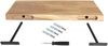 Steckboard mit Baumkante Wandregal Akazie massiv naturfarben lackiert 30 x 20 Amanda 92404357 Bild 5