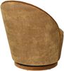 Drehbarer Lounge Sessel MADISON Samtstoff WHISKEY von DutchBone Bild 4