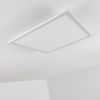 »Vacil« LED Panel moderne aus Aluminiumin Weiß, 30 Watt, 2400 Lumen, Lichtfarbe 3000 Kelvin, eckiges Deckenpanel in flachem Design Bild 5