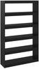 vidaXL Bücherregal/Raumteiler Schwarz 100x30x167,5cm Massivholz Kiefer 808227 Bild 2