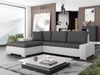 Mirjan24 'Orkan Mini' Ecksofa, mit Bettkasten und Schlaffunktion, Weiß/Grau, 21 x 138 x 55 cm Bild 3