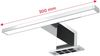 B.K.Licht Wandleuchte Badleuchte LED Spiegelleuchte Badezimmer IP44 230V chrom - BKL1112_13, LED fest integriert, 3000K - Warmweiß, 4000K Schminklicht 8W 780lm Badezimmer-Beleuchtung Spiegelschrank Flur Bild 4