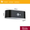 Paulmann 94571 Solar Outdoor Wandleuchte Adya IP44 3000K Bewegungsmelder Bild 4