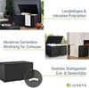 Juskys Polyrattan Auflagenbox Ikaria 950 L Schwarz Bild 5