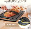 Blumtal Schneidebrett Frühstücksbrettchen Kunststoff, 2er-/3er-Set, verschiedene Größen, (2-St), Brettchen spülmaschinenfest Kunststoff BPA-frei Bild 3