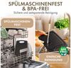 Blumtal Schneidebrett Frühstücksbrettchen Kunststoff, 2er-/3er-Set, verschiedene Größen, (2-St), Brettchen spülmaschinenfest Kunststoff BPA-frei Bild 4