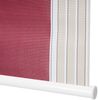 Rollo HWC-D52, Fensterrollo, blickdicht , rot/weiß/beige, 60x230 cm Bild 2