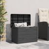 vidaXL Outdoor-Kissenbox Anthrazit 77,5x44,5x53 cm Polypropylen 366602 Bild 3