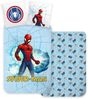 Spiderman Kinderbettwäsche Spiderman Light Blue Kinderbettwäsche 100×135 cm, 40×60cm, 100% Baumwolle Bild 2