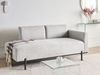 Chaiselongue SAVASSE Kunstleinen Hellgrau Bild 3