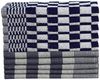 vidaXL 10-tlg. Handtuch-Set Blau und Weiß Baumwolle 136288 Bild 3