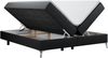 Boxspringbett - Doppelbett mit Multipocket-Matratze - LESS -160x200 - Schwarz Kunstleder - H3 Bild 4