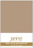 Janine Mako-Jersey Spannbetttuch Spannbettlaken 100% naturreine Baumwolle 90-100cm x 190-200cm 37 nougat Bild 4