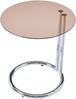 Beistelltisch Ylivieska 46xØ45 cm Chromfarben/Bernsteinglas [en. casa] Bild 5