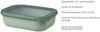 Mepal CIRQULA Multischüssel rechteckig 3er Set (0,5l 1l 2l) Nordic Blue Bild 3