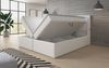 Boxspringbett Reposito mit LED, USB und Stauraum 140x200 Weiß H2 (bis 70kg) Bild 5