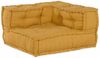vidaXL 2-Sitzer-Modulsofa Gelb 140x70x36 cm Stoff 4019040 Bild 4