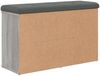 vidaXL Schuhbank Grau Sonoma 82x32x50 cm Holzwerkstoff 835108 Bild 5