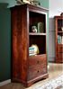 Regal Akazie 68x44x140 nougat lackiert OXFORD #1010 Bild 2